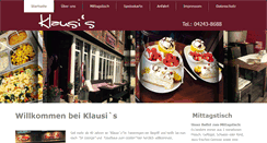 Desktop Screenshot of klausis-twistringen.de